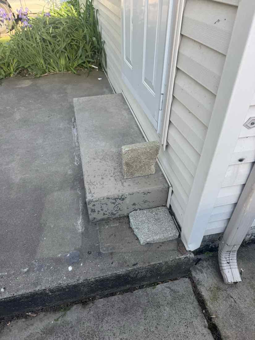 need landing per building code