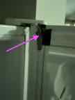 refridgerator door hinge